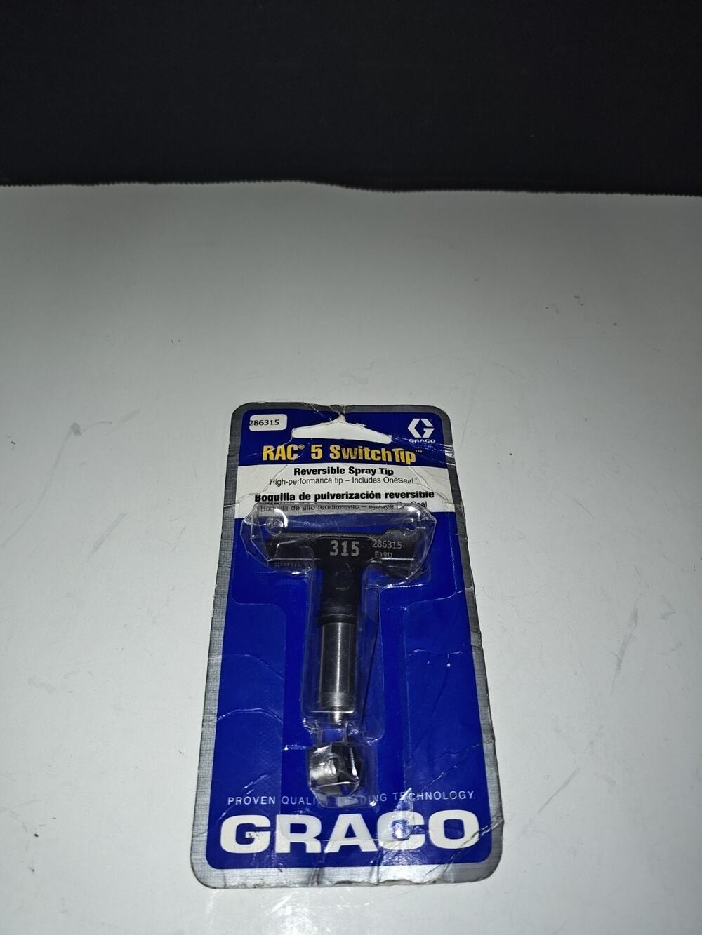 Graco 315 RAC 5 SwitchTip Reversible Spray Tip 286315 High Performance Tip